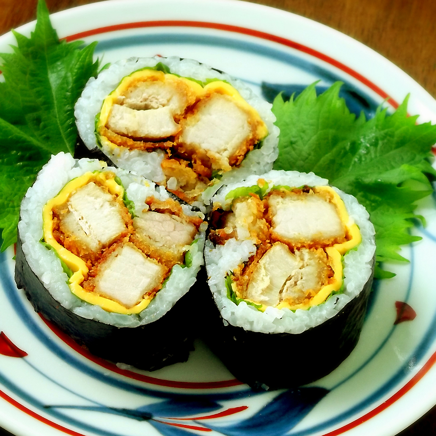 レモンの香るチーズかつ海苔巻き オリバーソース